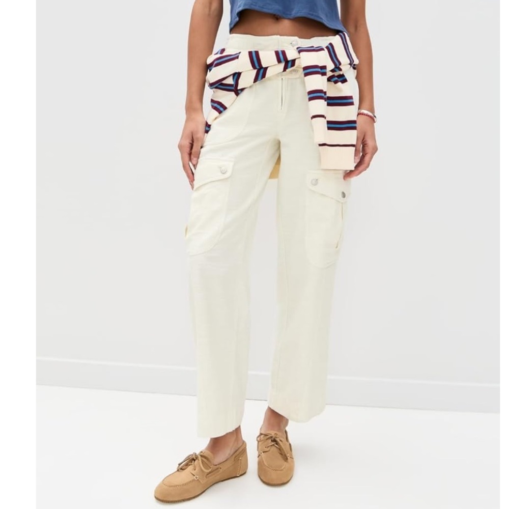 NWT Free People Park Ave Pants - Picture 7 of 9